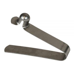 Clip de acero inox anclaje rueda 8mm