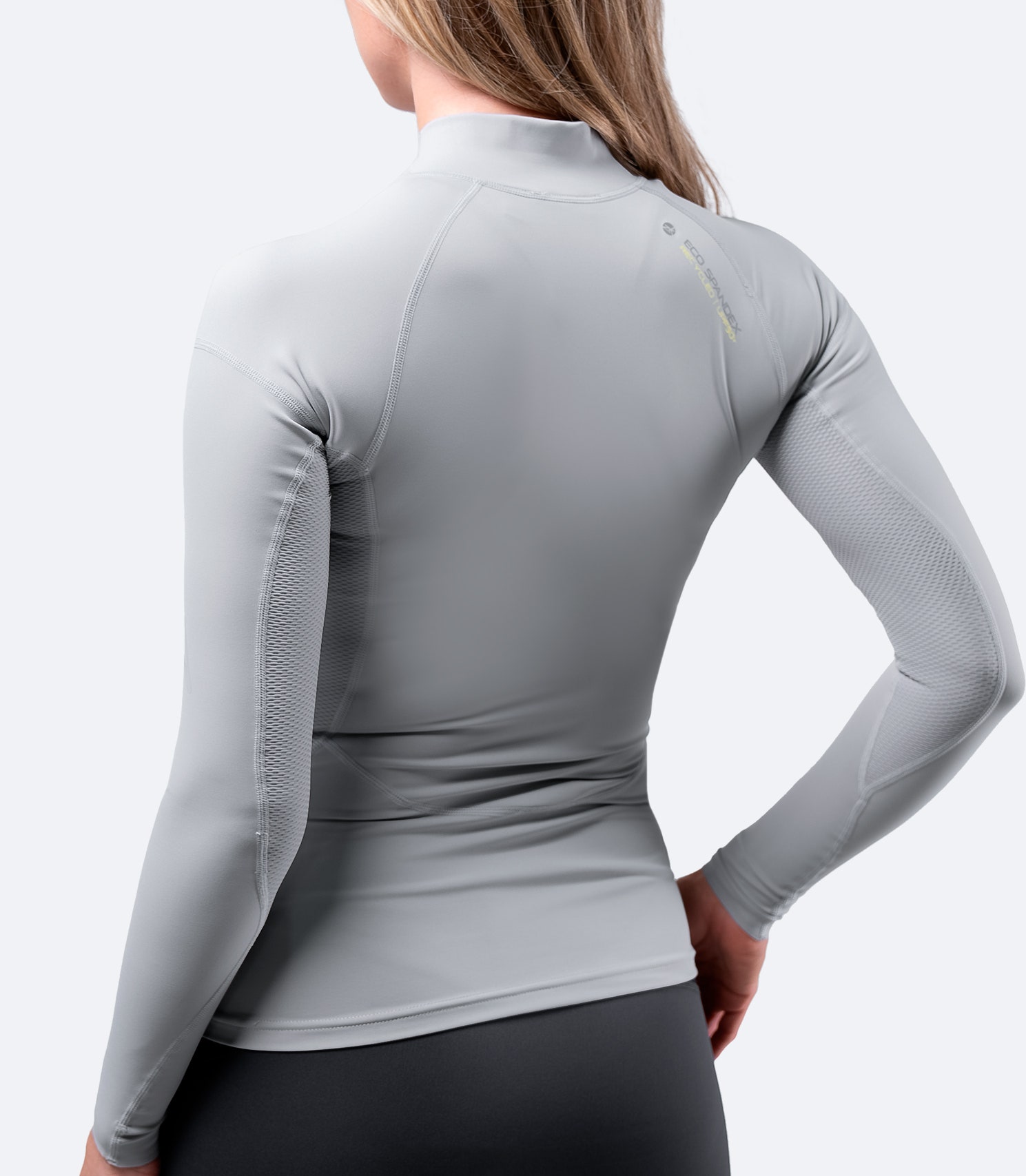 Womens Eco Spandex UPF50+ Long Sleeve Rash Guard - Imagen 2